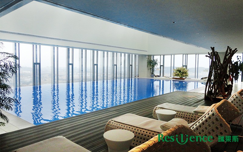 江蘇南京蘇寧總部-泳池項目案例鑒賞實拍圖