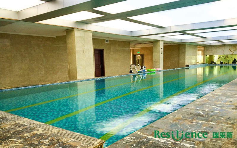 江西南昌東投陳府游-泳池項目案例鑒賞實拍圖