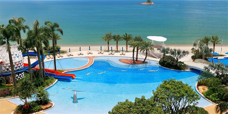 游泳池的水為什么是藍色的? 游泳池的水為什么是藍色的?